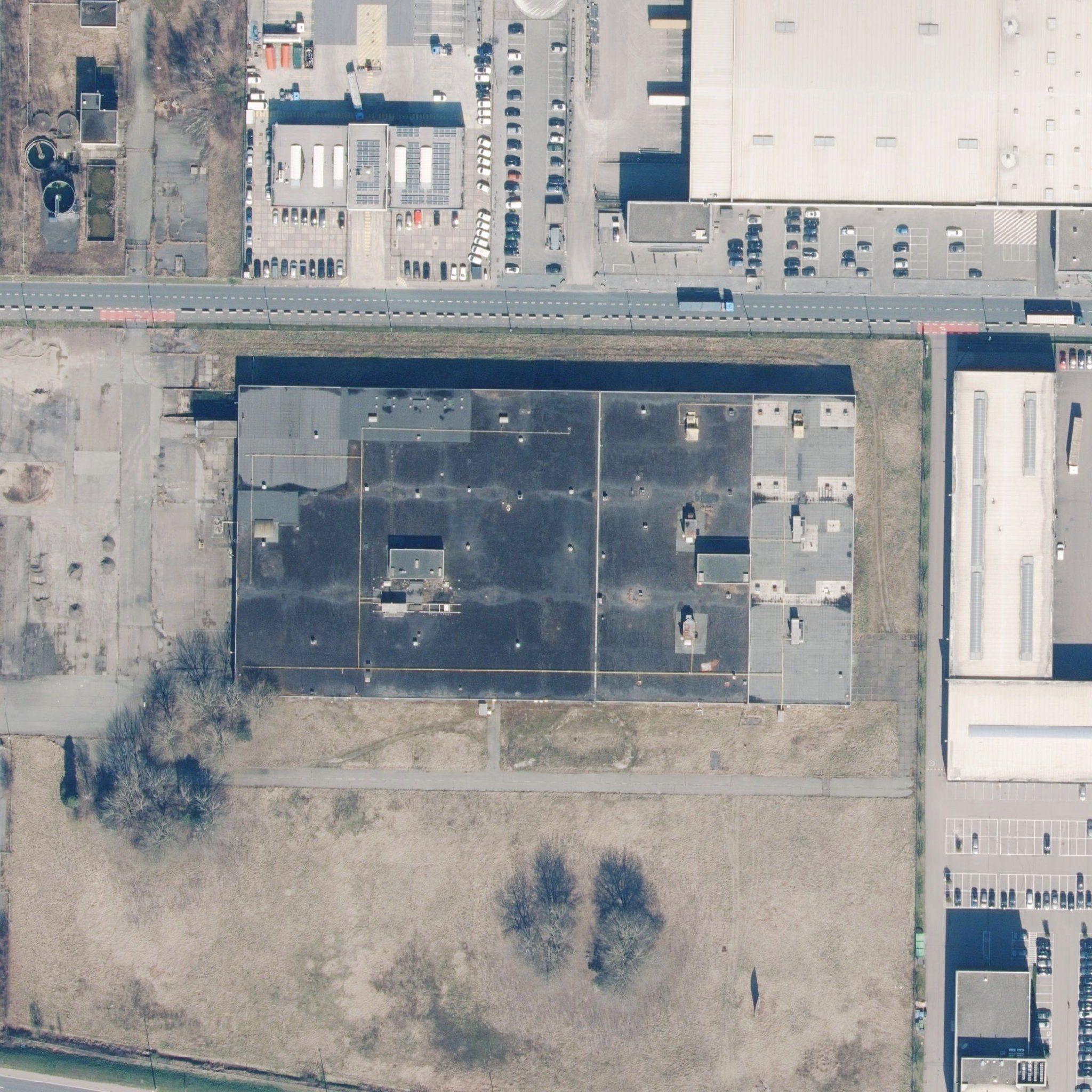 Existing assembly hall at Romeynsweel — former CNH building
