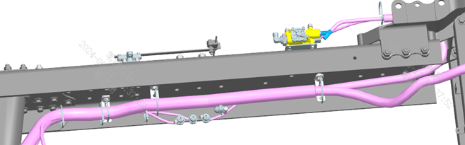 Local line fixing detail
