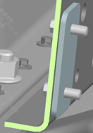 Bracket vertical state reference