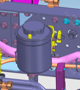 Fill port position diagram