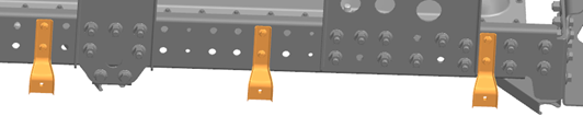 Nut plate fixing detail