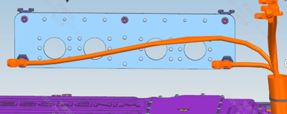 Line overall routing detail