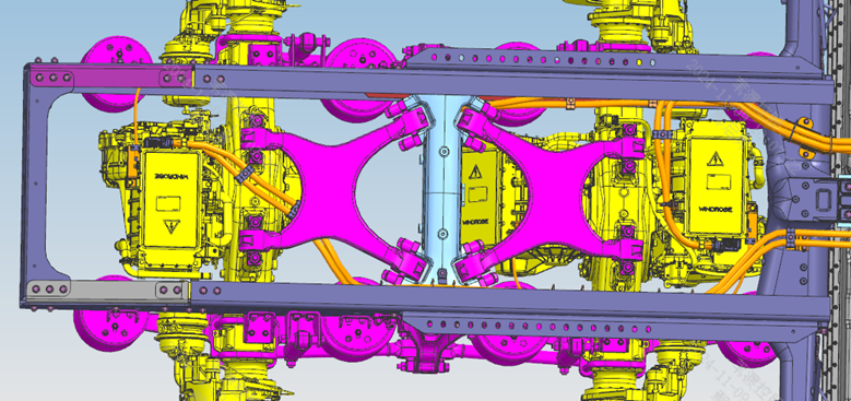 Cable routing and fixing overview