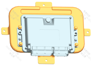 Controller and bracket sub-assembly detail