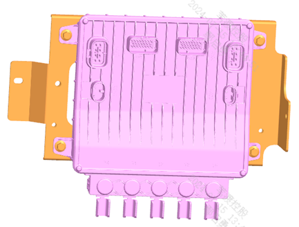 Electrical box and bracket installation position