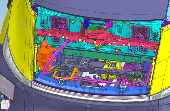 Fill port position overall diagram