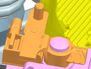Intelligent battery sensor installation position