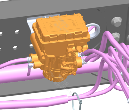 Connection to ABS solenoid valve(Fig. 3)