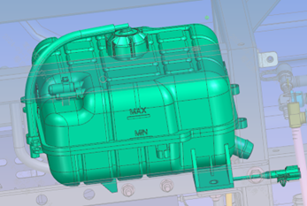 Fill port position diagram