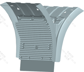 Combination lamp installation position and orientation