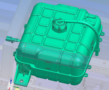 Fill port position diagram