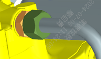Steering reservoir sub-assembly detail