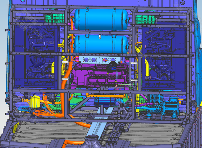 Trailer control module/Overflow valve air line connection
