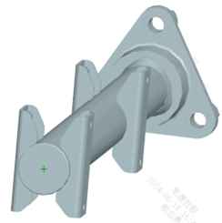 Rear body assembly final installation position