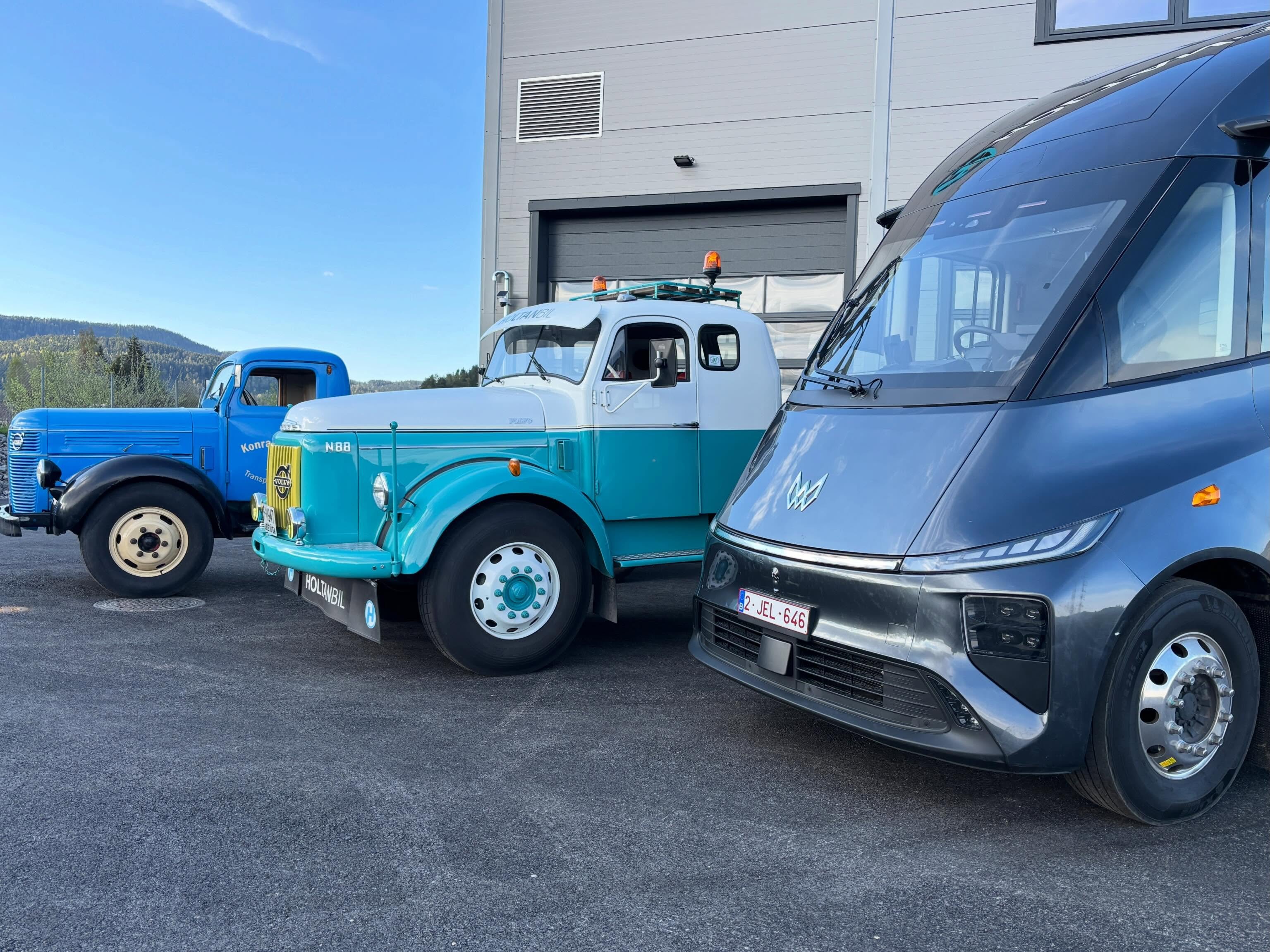 Windrose electric truck Norway Yrkesbil