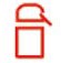 The image shows a red, cylindrical container with a spout. AI-generated content may be incorrect.