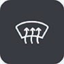 The image depicts a black, circular button with an icon of a car's speed control setting. AI-generated content may be incorrect.
