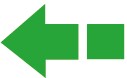 The image shows a single, large, green arrow pointing to the right. AI-generated content may be incorrect.