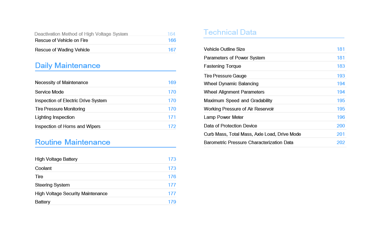 Table of Contents