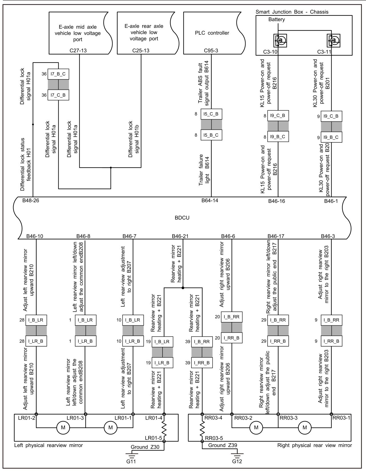 7.8.5.16 KL15 Power On/off Command Output Signal Fault — circuit diagram