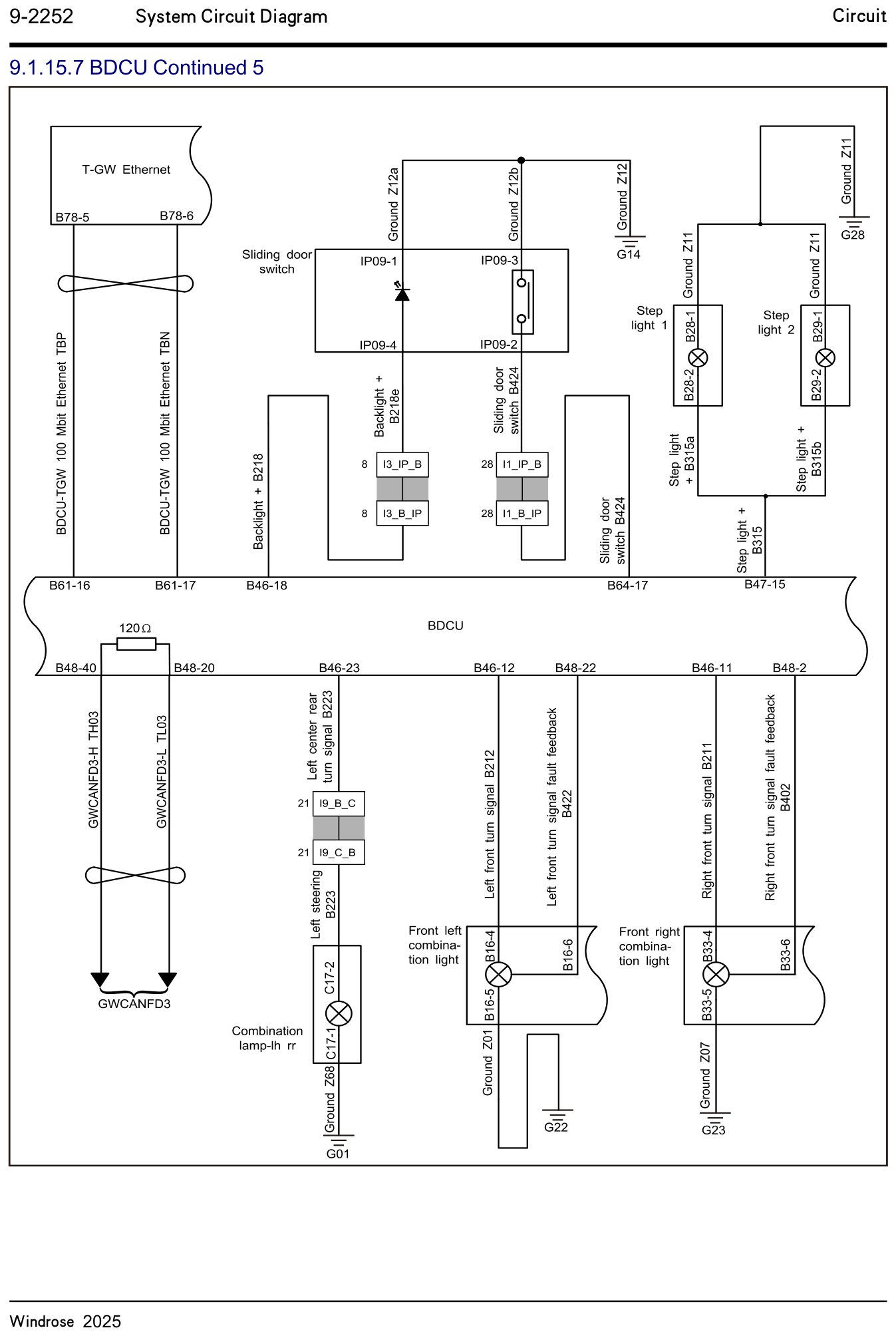 9.1.15.7 BDCU Continued 5 — circuit diagram