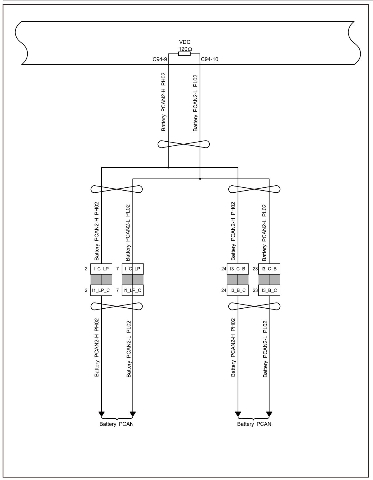 7.2.4.7 VDC Communication Fault — circuit diagram (3/3)