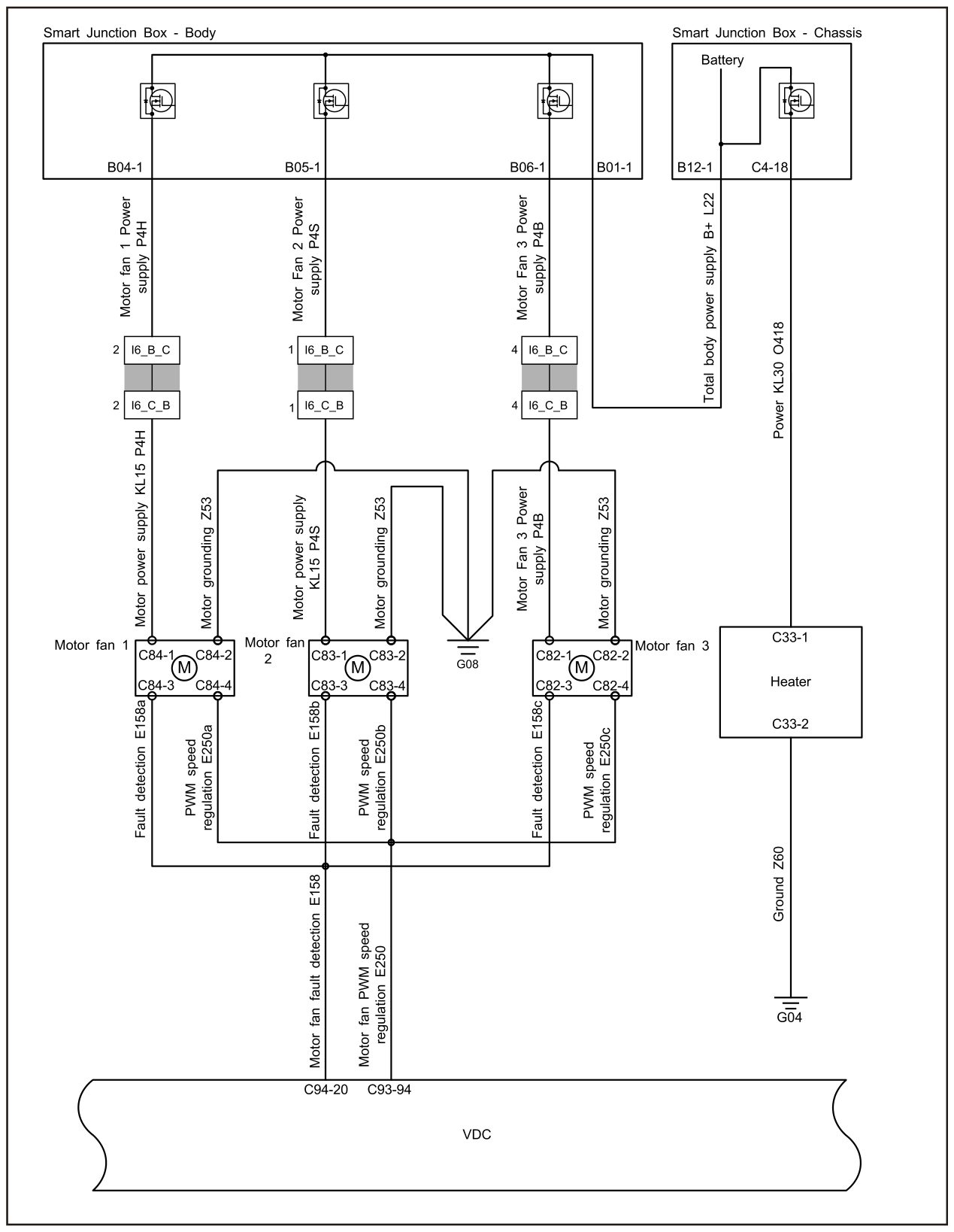 7.2.4.14 Motor Fan Fault — circuit diagram