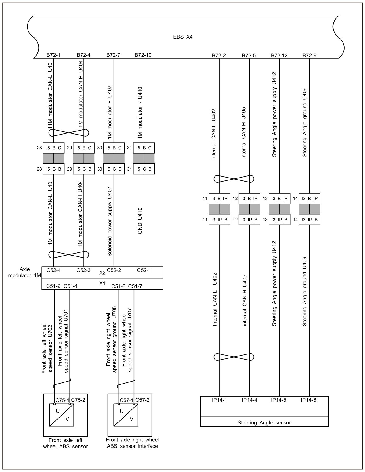 8.18.4.20 Vehicle Axle Modulator 1M Fault — circuit diagram