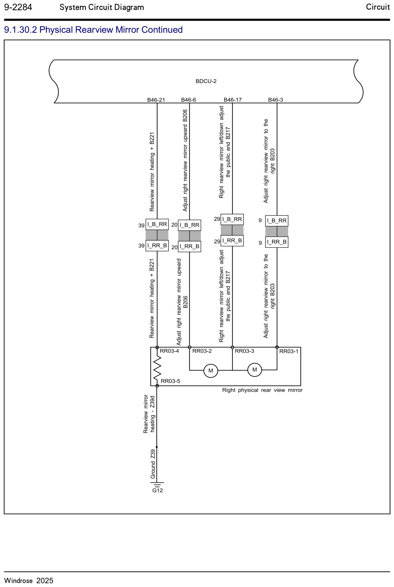 9.1.30.2 Fysisk bakspejl fortsat — kredsløbsdiagram
