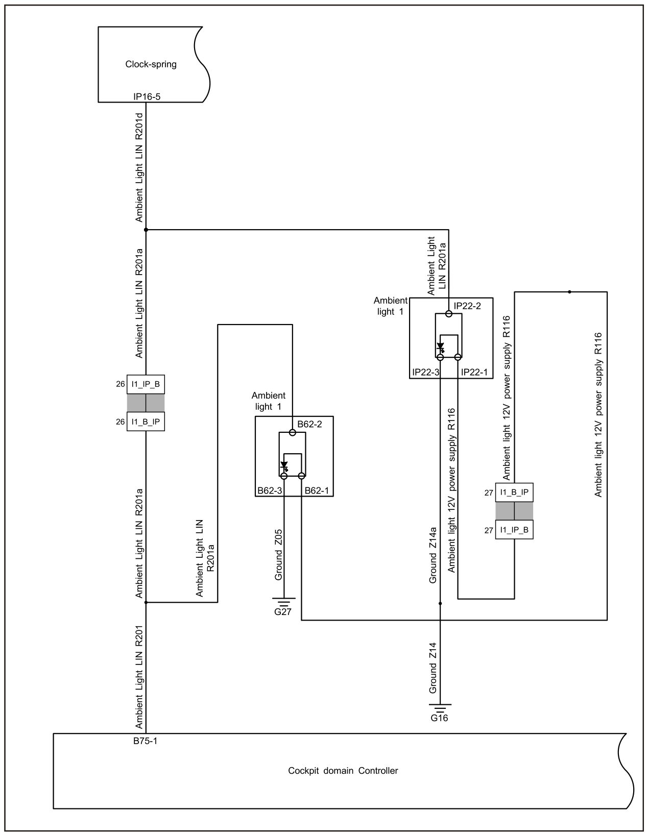 5.2.3.9 CDC LIN Communication Fault — circuit diagram